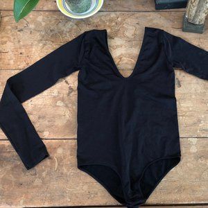 *Brand New* Black V-Neck Bodysuit